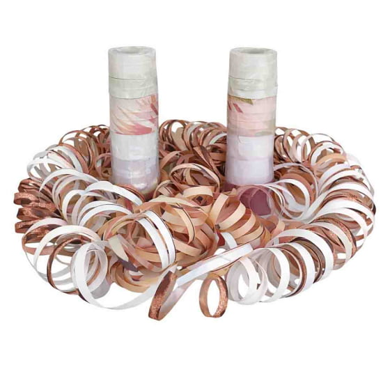 1.000 Rolos (50 Tubos) De Serpentina De Papel Carnaval Folia