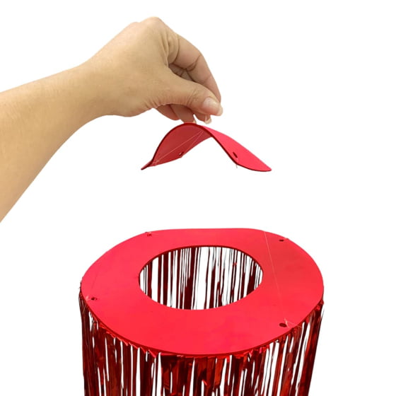 10 Enfeites De Teto Franjas Metálicas Decoração De Carnaval