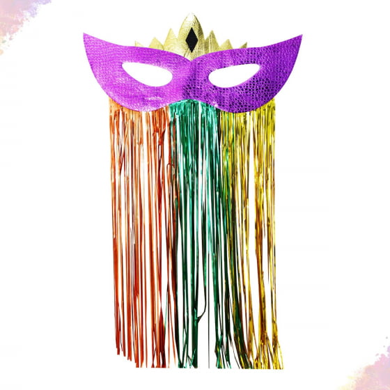 Máscara Carnaval Grande Jacaré para Decoração