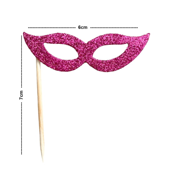 Palitinhos Decoração Carnaval Festa Kit Com 50 Unidades