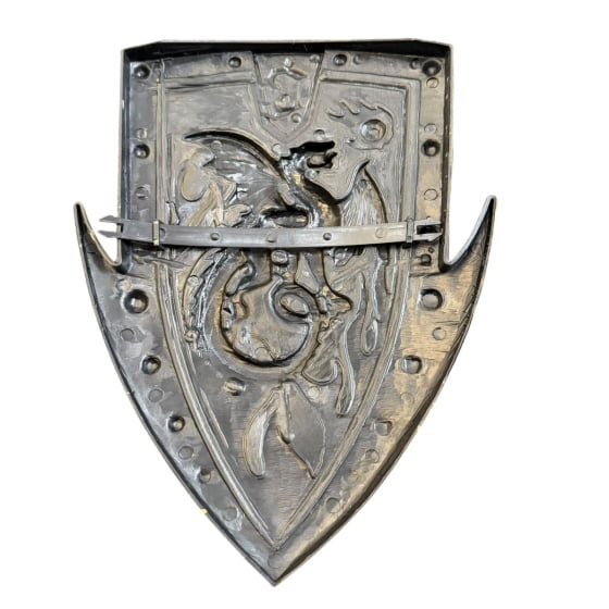 Kit Acessórios Guerreiro Medieval (Máscara + Espada + Escudo)