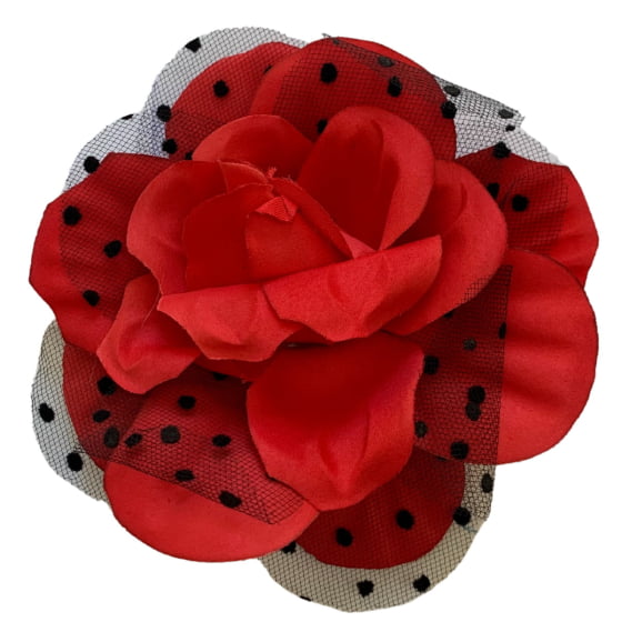 Kit Anos 50 (Luva de Renda + Colar + Óculos + Flor de Cabelo)