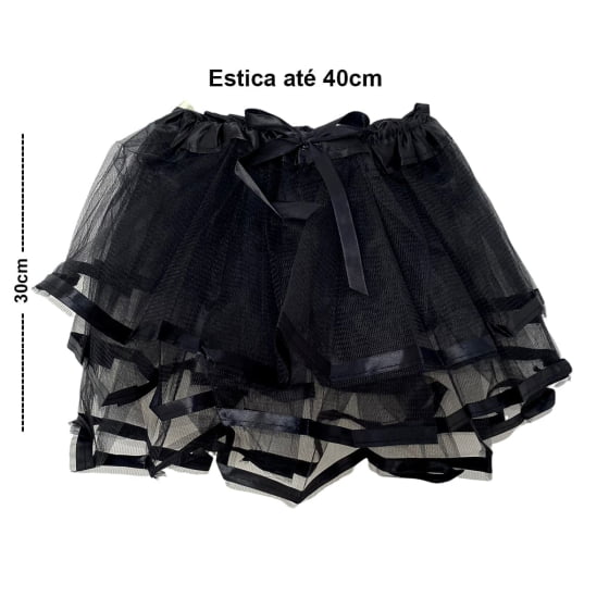 Kit 3 Itens Fantasia Bruxa Feminina Adulto Saia Balde Nariz