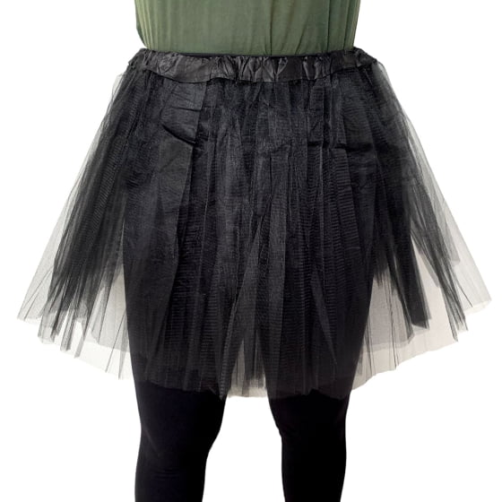 Kit 3 Itens Fantasia Bruxa Feminina Adulto Saia Balde Nariz