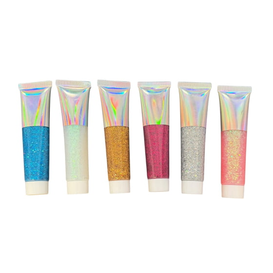 Bisnaga de Glitter em Gel Corporal Carnaval 