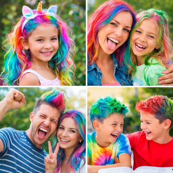Giz para Cabelo Colorido Hair Chalk Cabelo Maluco