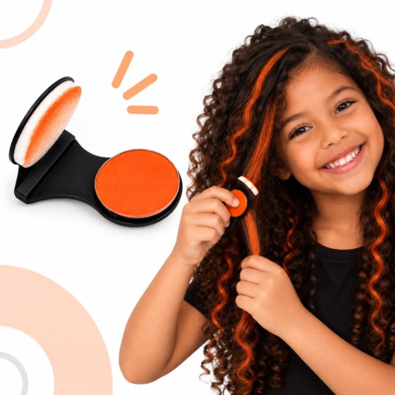 Giz para Cabelo Colorido Hair Chalk Cabelo Maluco