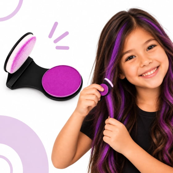 Giz para Cabelo Colorido Hair Chalk Cabelo Maluco