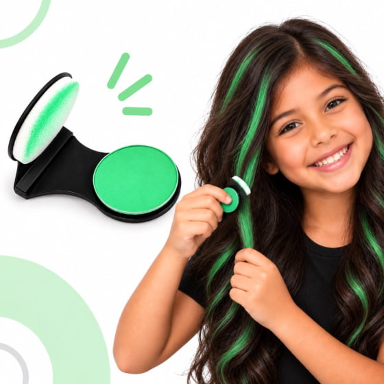 Giz para Cabelo Colorido Hair Chalk Cabelo Maluco