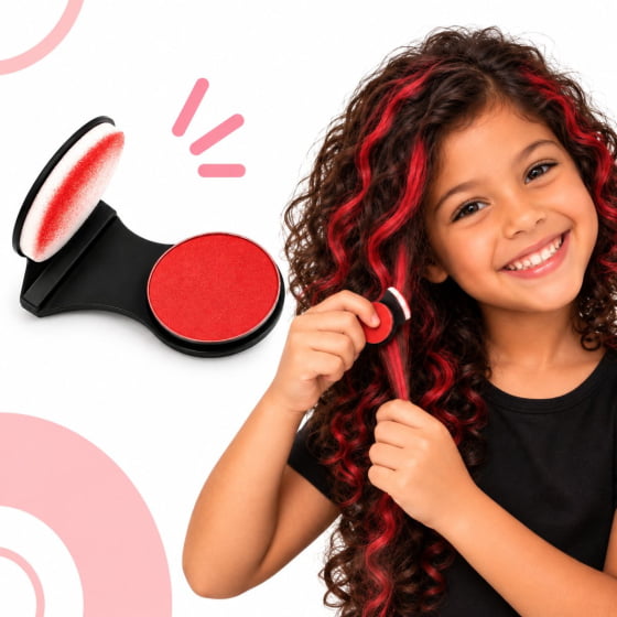 Giz para Cabelo Colorido Hair Chalk Cabelo Maluco