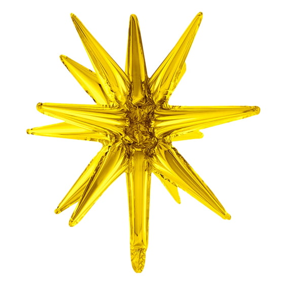 Balão Metalizado Estrela Decoração 3D