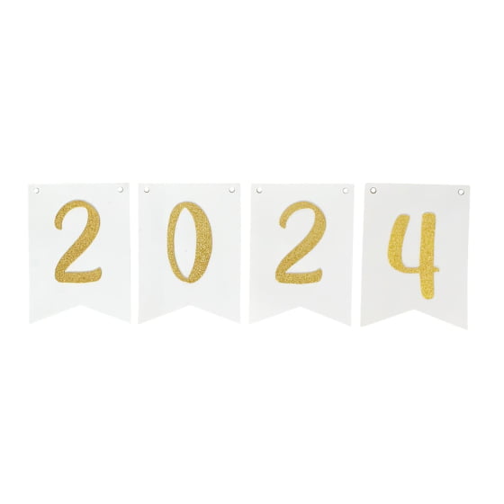 Enfeite Bandeirinha Ano Novo Réveillon 2024