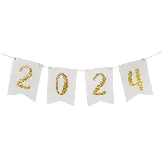 Enfeite Bandeirinha Ano Novo Réveillon 2024