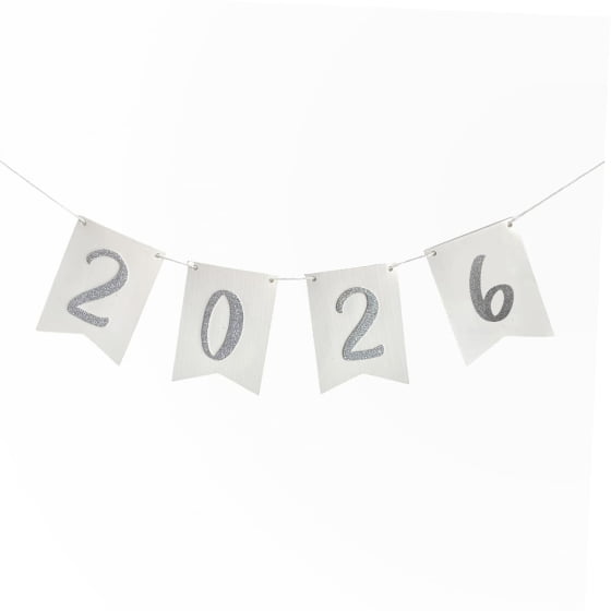 Enfeite Bandeirinha Ano Novo Réveillon 2026