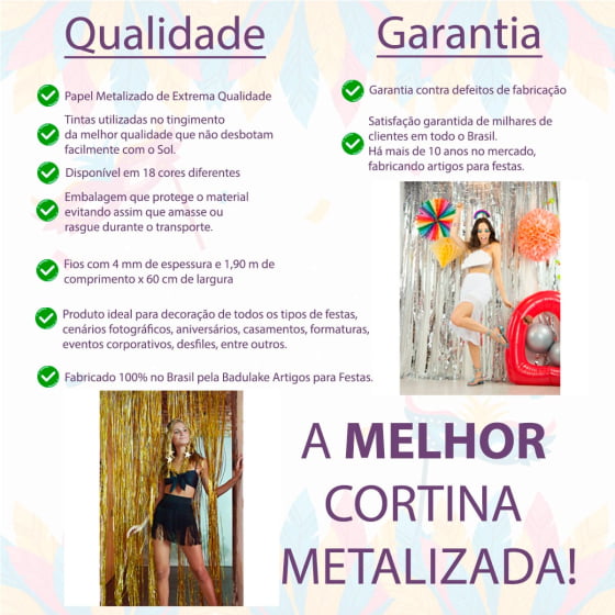 Kit Decoração Painel Feliz Ano Novo Balão Cortina Metalizada