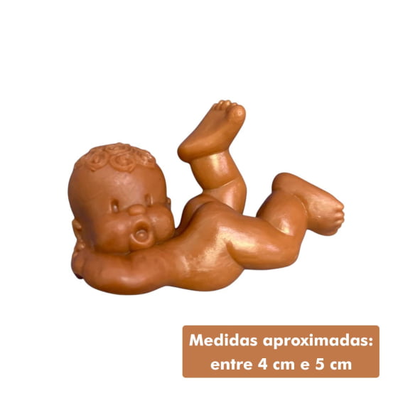 6 Bonequinhos Bebê Kids Peladinhos Lembrancinha Chá De Bebê