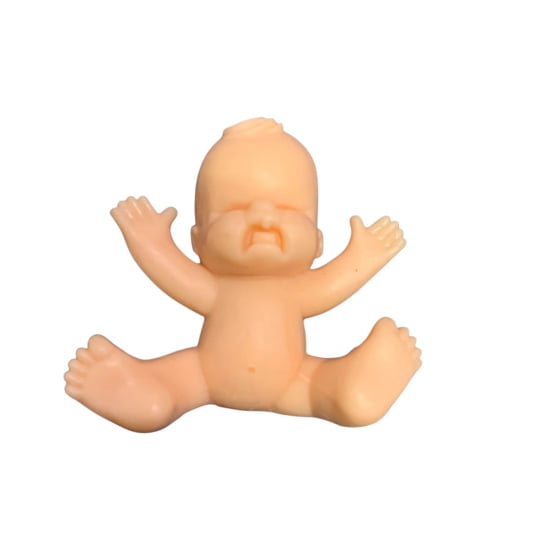 6 Bonequinhos Bebê Kids Peladinhos Lembrancinha Chá De Bebê