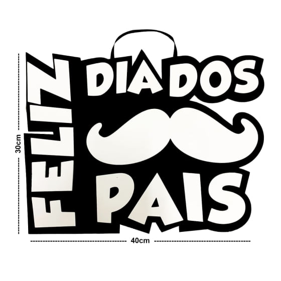 Kit Enfeites Variados Decoração Do Tema Feliz Dia Dos Pais