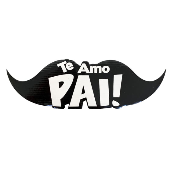 Mini Painel Bigode Feliz dia Dos Pais