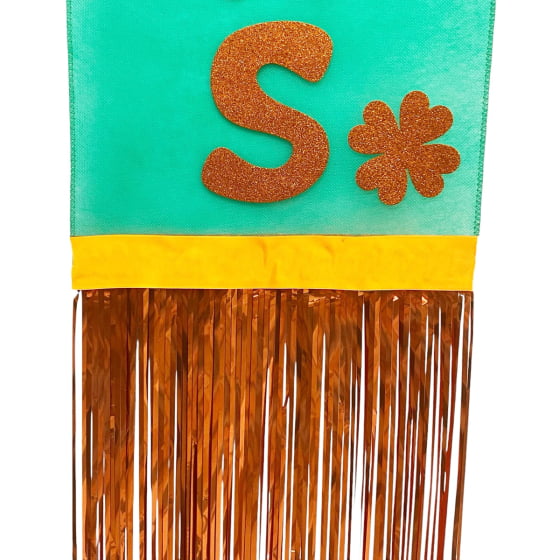 Faixa Decorativa Vertical Tnt Saint Patricks Com Franjas