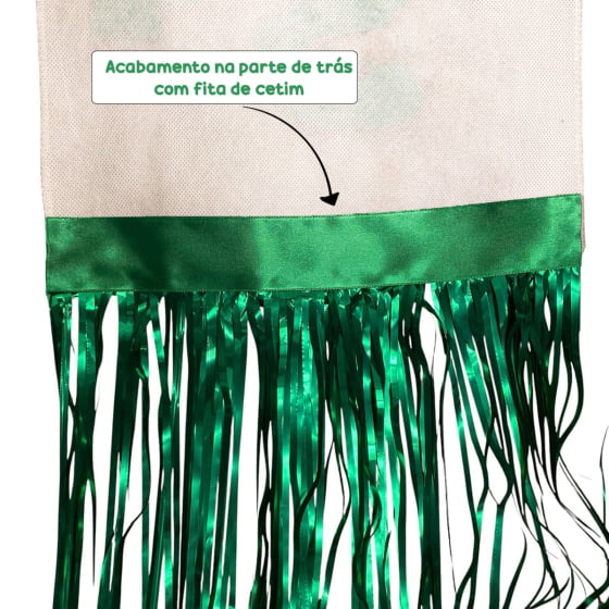 Faixa Decorativa Vertical Tnt Saint Patricks Com Franjas
