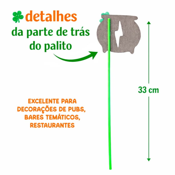 Palitinho Caldeirão Trevo Saint Patrick´s Day