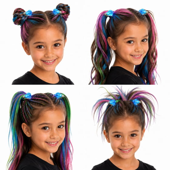 Presilha Lâmpada LED para Cabelo Maluco