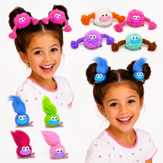 Presilha Monstrinho Cabelo Maluco Escolha o Modelo