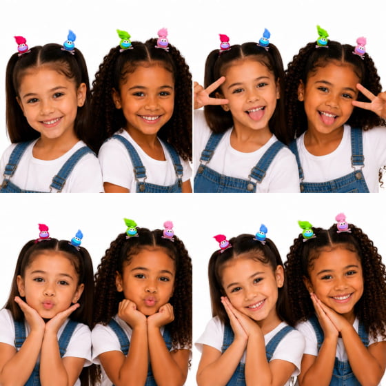 Presilha Monstrinho Cabelo Maluco Escolha o Modelo