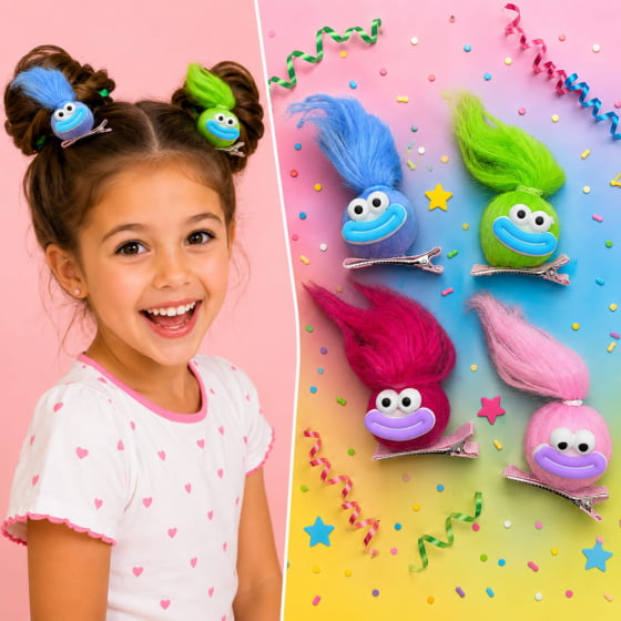 Presilha Monstrinho Cabelo Maluco Escolha o Modelo