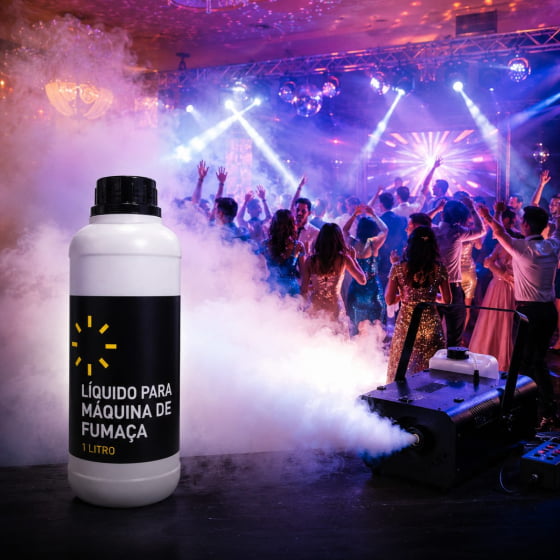 Líquido para Máquina de Fumaça 1 Litro - Escolha a Essência