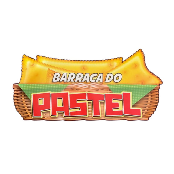 Plaquinha Decorativa Barraca do Pastel