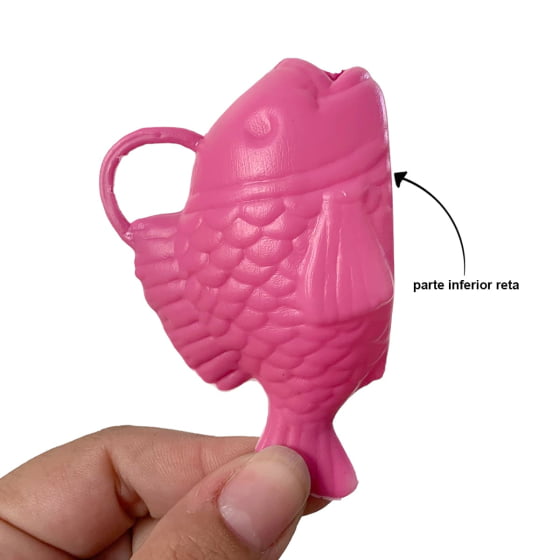 10 Argolas De Plástico + 10 Peixinhos Pescaria Festa Junina
