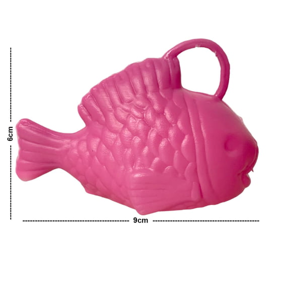 10 Argolas De Plástico + 10 Peixinhos Pescaria Festa Junina
