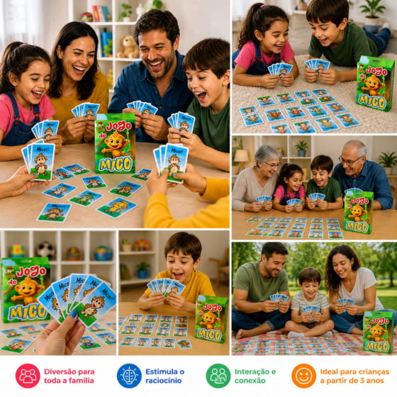 Jogo do Mico com 24 Cartas