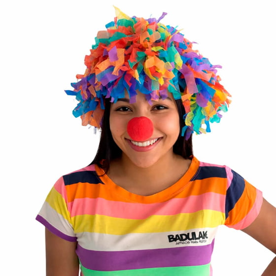 Nariz de Palhaço Espuma Vermelho Envio Imediato Kit com 2