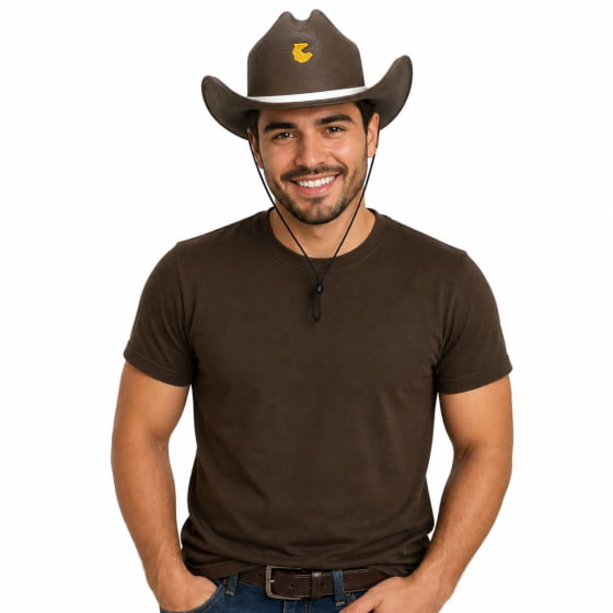 Chapéu Cowboy EVA Liso Adulto 