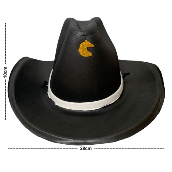 Chapéu Cowboy EVA Liso Infantil