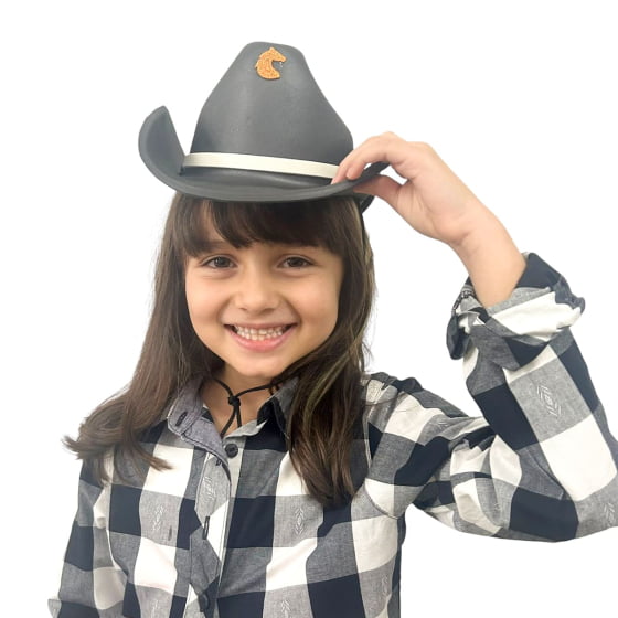 Chapéu Cowboy EVA Liso Infantil