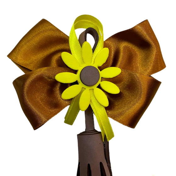 Tic Tac Laço Marrom Girassol Festa Junina