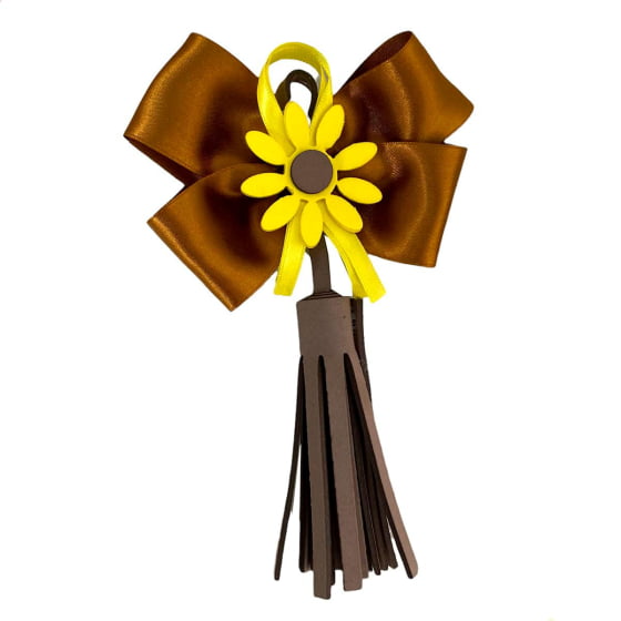 Tic Tac Laço Marrom Girassol Festa Junina