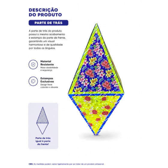 Balão Festa Junina Grande de Papel - Com 1 unidade