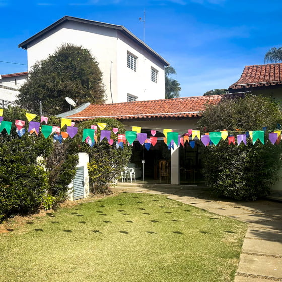 Bandeirinha Festa Junina De Plástico Amarela Kit 60 Metros