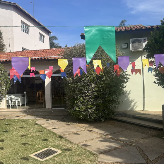 Bandeirinha Junina De Plástico 100 Metros Muito Barato!
