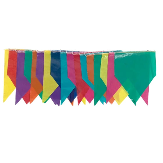 Bandeirinha Junina De Plástico 300 Metros Melhor Oferta!