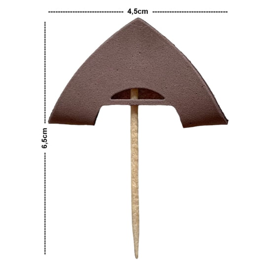 Mini Chapéu de Cangaceiro Palito para Decoração