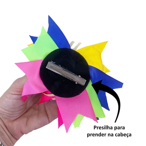 Mini Chapéu de Palha Festa Junina Grampo Atacado Kit C/10