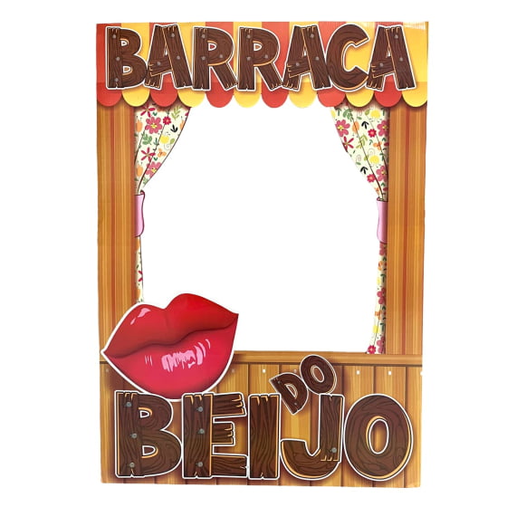 Painel Decorativo Para Fotos Barraca do Beijo Festa Junina