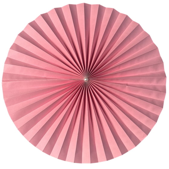 Roseta Decorativa de Papel Decoração de Festas 40 cm Escolha a Cor
