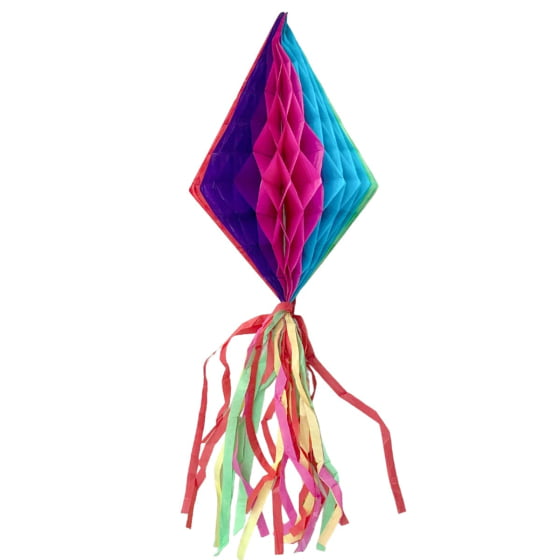 Enfeite Balão Junino de Origami 50 cm Decoração de Festa Junina